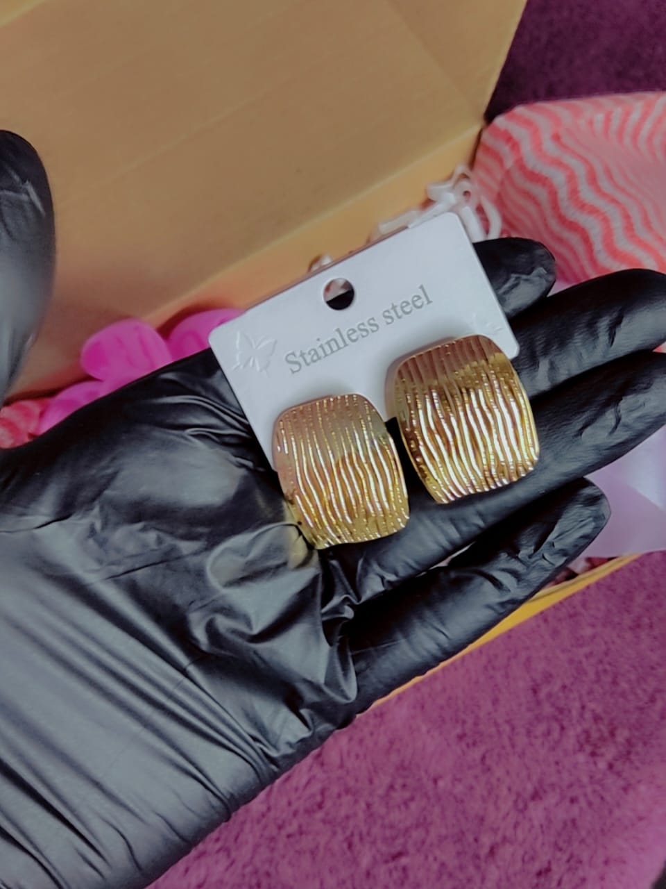 Hair Accessories Set - Clips, Bow & Ring