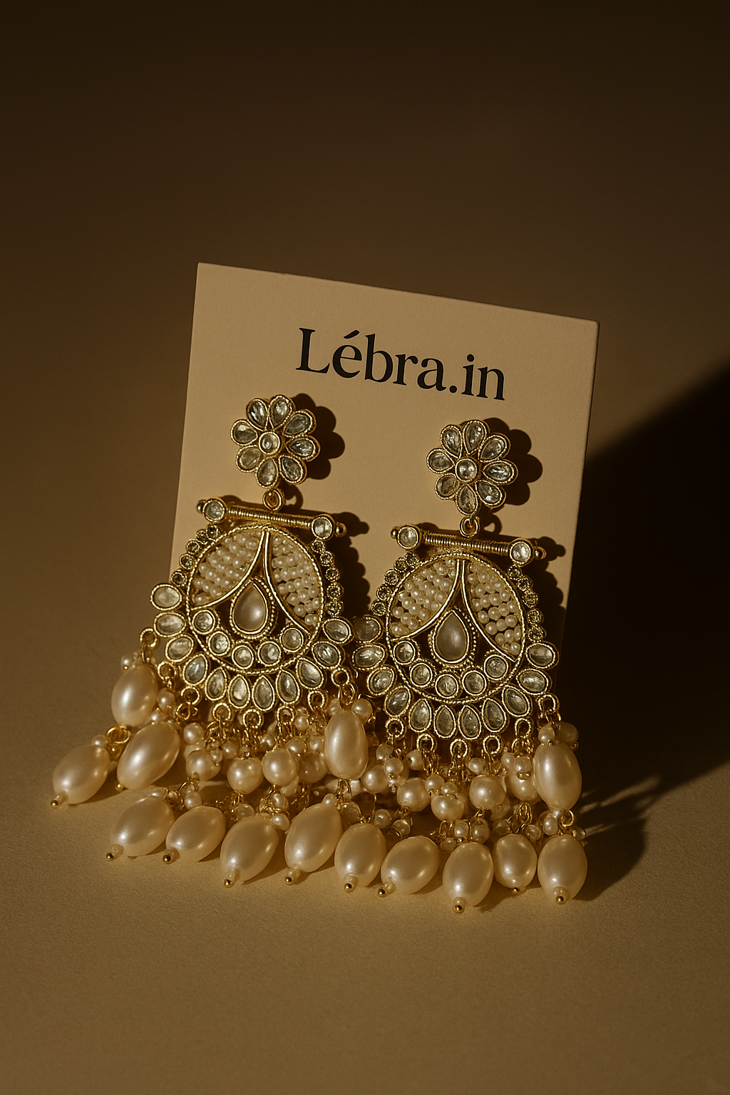 Original Pachhi Jadau Kundan Jhumka