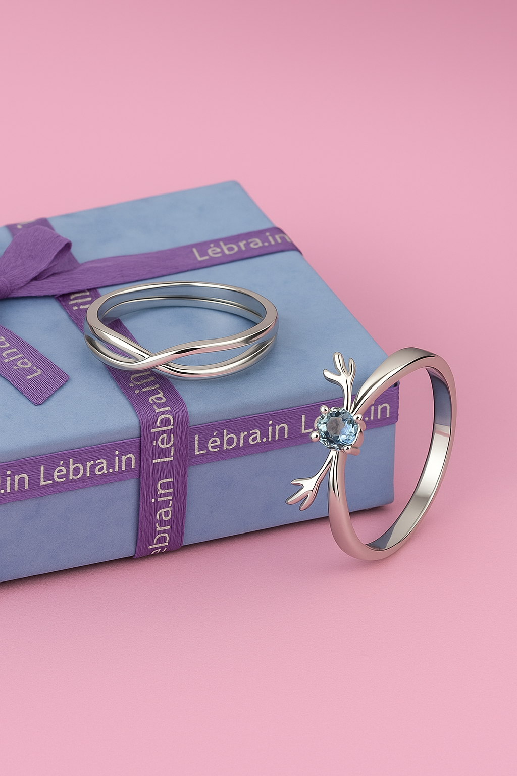 Lébra.in Premium Quality Silver Finger Ring