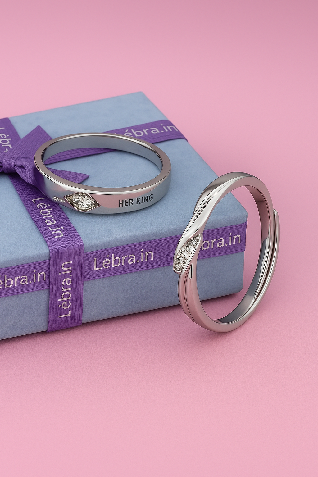 Lébra.in Premium Quality Silver Finger Ring