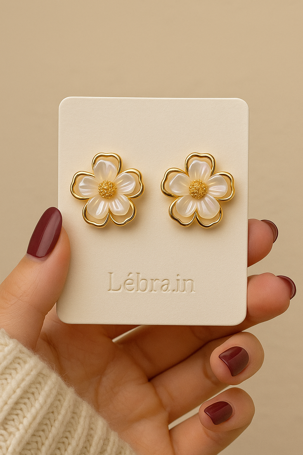 Korean Studs Tops Earrings (4 Designs)