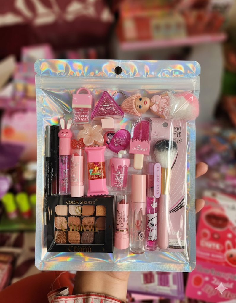 Trendy Korean Cosmetic Pouch Hamper